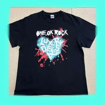 ONE OK ROCK LUXURY DEGAGE 티셔츠 L 사이즈