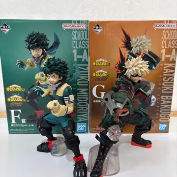 나의 히어로 아카데미아 제일복권 F상 미도리야 이즈쿠 G상 바쿠고 카츠키