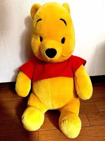 디즈니랜드 푸우 봉제 인형