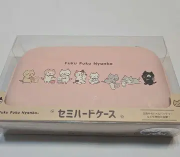 후쿠 후쿠 냥코 세미 하드 케이스