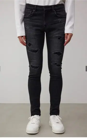 아줄 데님 청바지