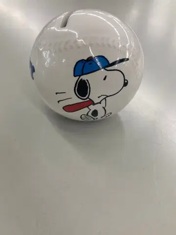 스누피 저금통 쇼와 레트로 PEANUTS 야구공형