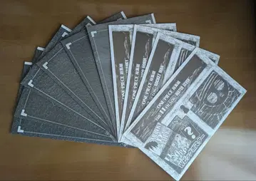 원피스 포스터 10장 총집편 부록