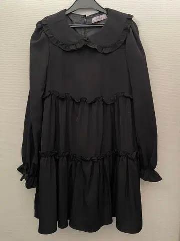 앙크루즈 Ank Rouge 루즈핏 안감 부착 원피스 지뢰계