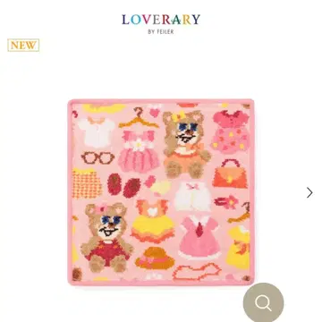 LOVERARY by FEILER 핑크 손수건