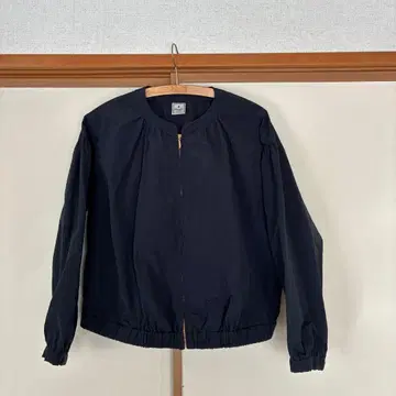 바스락 점퍼 네이비