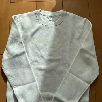 UNIQLO 워셔블 밀라노 리브 크루넥 스웨터 S