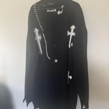 NOVESSEL 서브컬쳐 펑크 십자가 가디건