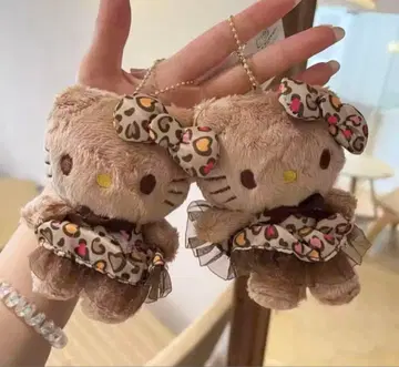 헬로키티 봉제 인형 키링