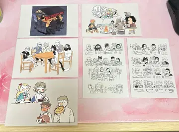 던전밥 미궁 탐색전 엽서 6장 세트