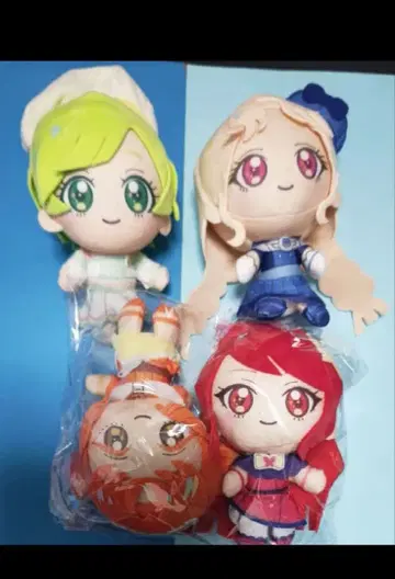 비밀의 아이프리의 봉제 인형 마스코트 4종 세트 콰르텟 스타