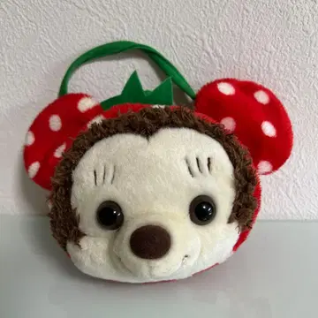 [레어] 디즈니 미니 쿠튀르 스트로베리 봉제 인형 파우치