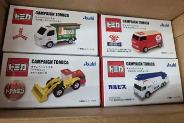 세븐일레븐 x 아사히 토미카 미니카 4종