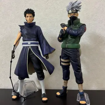 NARUTO 제일복권 하타케 카카시 우치하 오비토 피규어 마스터라이즈