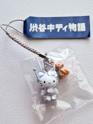[ 미개봉 ] 지역 한정 키티 시부야 키티 이야기 도쿄 한정판 끈 스트랩
