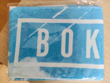 내가 보고 싶었던 푸른 하늘 보쿠아오 박스 로고 타월 미개봉