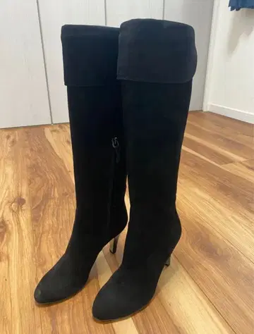 [ 24cm ] ANTEPRIMA 롱 부츠 블랙