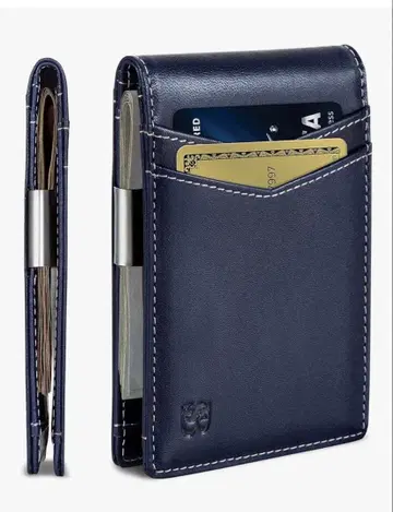 SERMAN BRANDS 머니클립 지갑 - 남성용 지갑 슬림