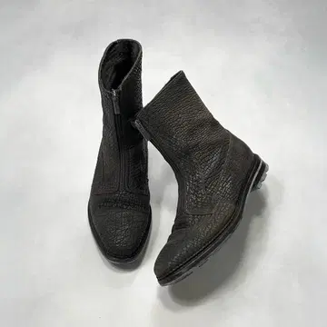 GIORGIO ARMANI - fur lined zip boots
