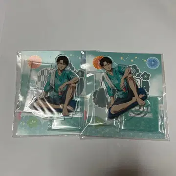 진격의 거인 리바이 아크릴 스탠드 극락탕 세트