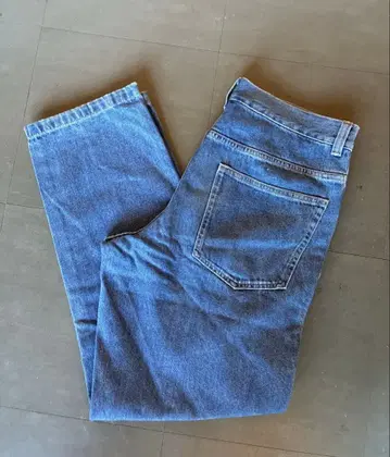 COS 미드 라이즈 릴랙스 핏 와이드 레그 데님 30