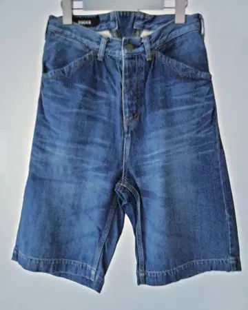 zucca 데님 하프 팬츠 블루 데님