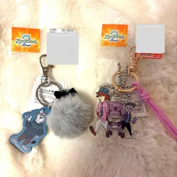 주토피아 시마무라 아크릴 키링 파우버트 닉 주토피아2