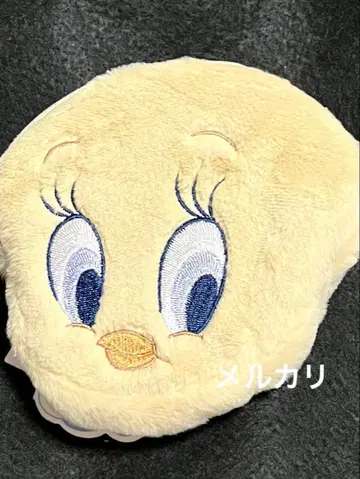 루니툰 x 스나이델 홈 트위티 퍼 페이스 파우치