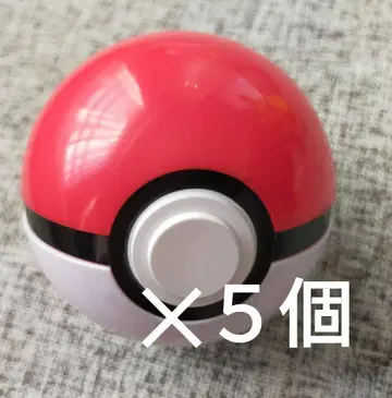 포케파크 칸토 한정판 몬스터볼 케이스 5개 포켓몬스터