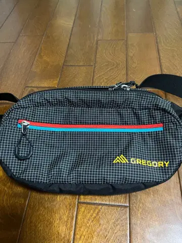 GREGORY 웨스트 파우치 체크 무늬