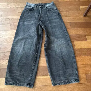 H&M SUPER BAGGY 29/30 다크 그레이