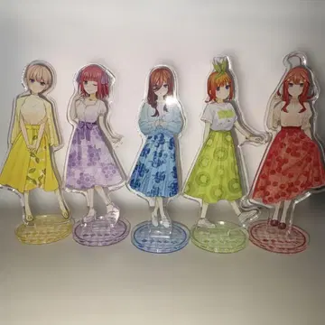 5등분의 신부 아크릴 스탠드 원작 이치카 니노 미쿠 요츠바 이츠키