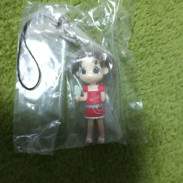 헤이세이 레트로 딸기 마시마로 피규어 스트랩 레어