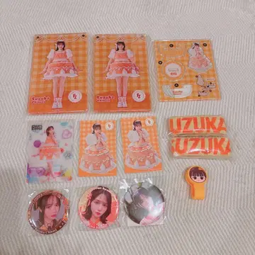 FRUITS ZIPPER 진세이 스즈카 캔뱃지 가챠 아크릴 스탠드