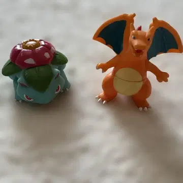 포켓몬 리자몽 이상해꽃 피규어 세트