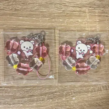 산엑스 비즈 스트랩 컬렉션 코리락쿠마 2개 세트