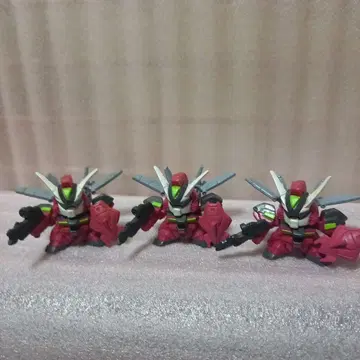 SD 건담 풀 컬러 스테이지 58 윈덤 네오 로아노크기 삼체 세트