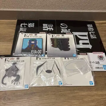 제일복권 에반게리온 캐릭터 굿즈 묶음 판매 8점