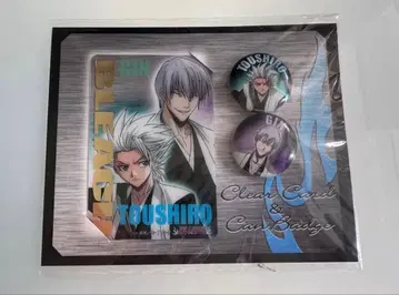 BLEACH 이치마루 긴 히츠가야 토시로 클리어 카드 & 캔배지
