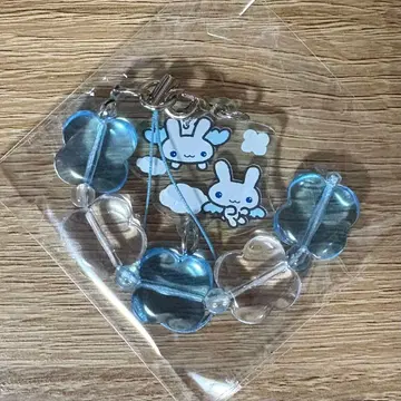 산엑스 비즈 스트랩 컬렉션 트윈 토끼 엔젤