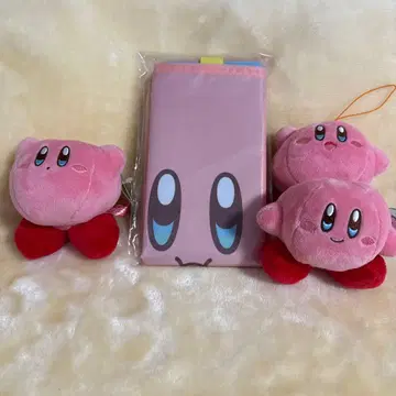 별의 커비 마스코트 3종과 에코백 세트