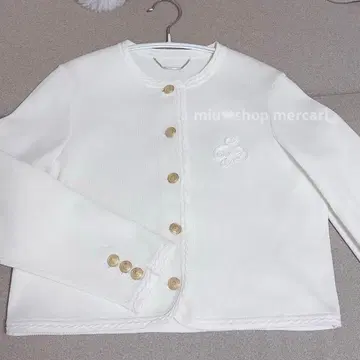 새상품급 정품 2026 CELFORD 셀포드 트리밍 총알 가디건