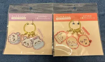 치이카와 (먼작귀) 3연 아크릴 참 도쿄 기념품 TOKYO 모몽가 랏코