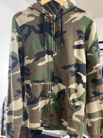 FRANKLIN MARSHALL 카모 패턴 후드티 XS