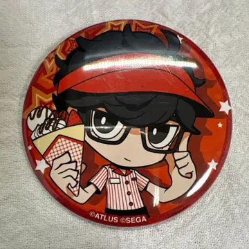 페르소나 5 택티카 마리오 크레이프 콜라보 캔뱃지 주인공