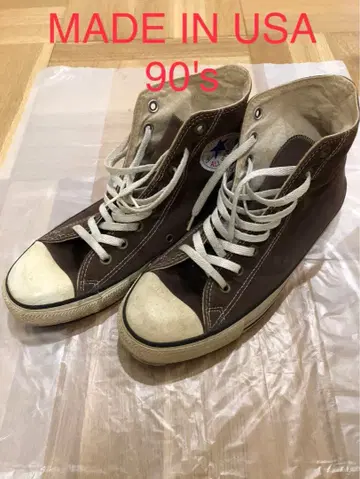 컨버스 올스타 90's 메이드 인 USA 브라운