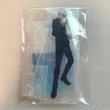 주술회전 라운드 원 플래티넘 잡화 아크릴 디오라마 고죠 사토루