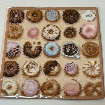 [미개봉 새상품] FEILER 모그모그 도넛 손수건 (WEB 한정 컬러)