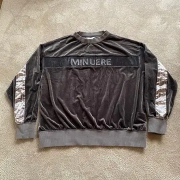 minuere 미누에르 상의 벨로아 풀오버 [ M ] 그레이