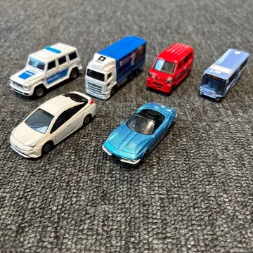 토미카 미니카 6대 세트 경찰차량 스포츠카 등